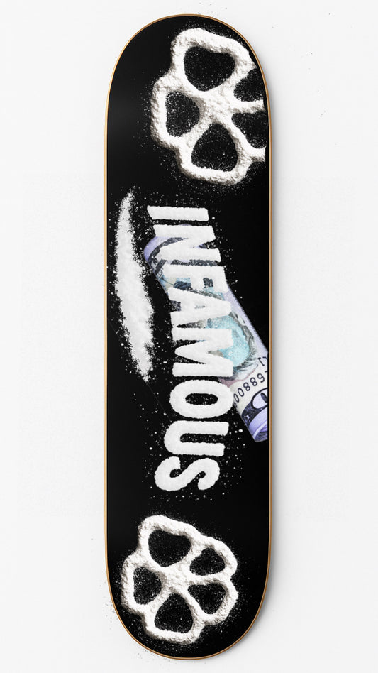 Infamous white Girl Sk8 Board