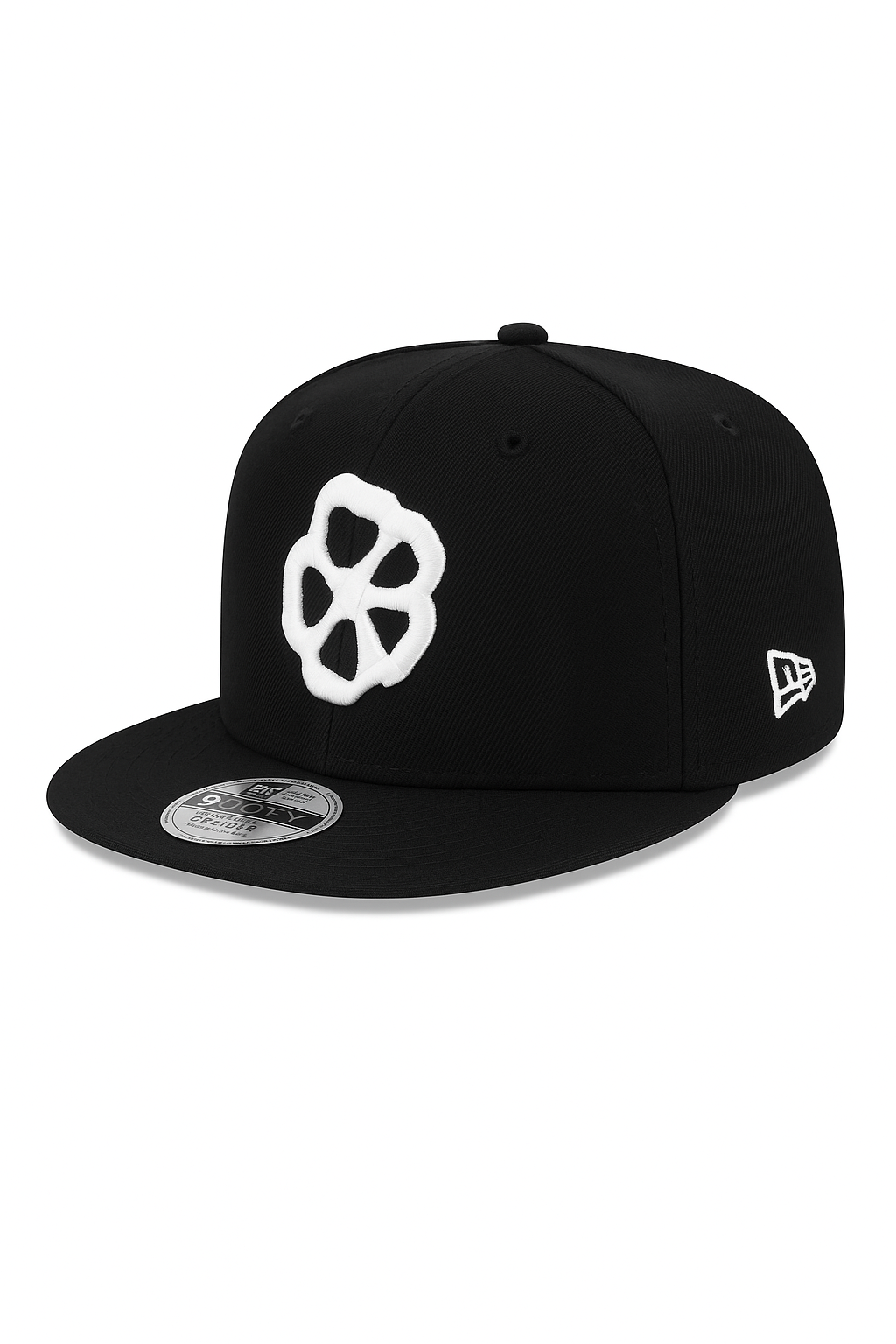 Hella Flwrs Hat Black/White